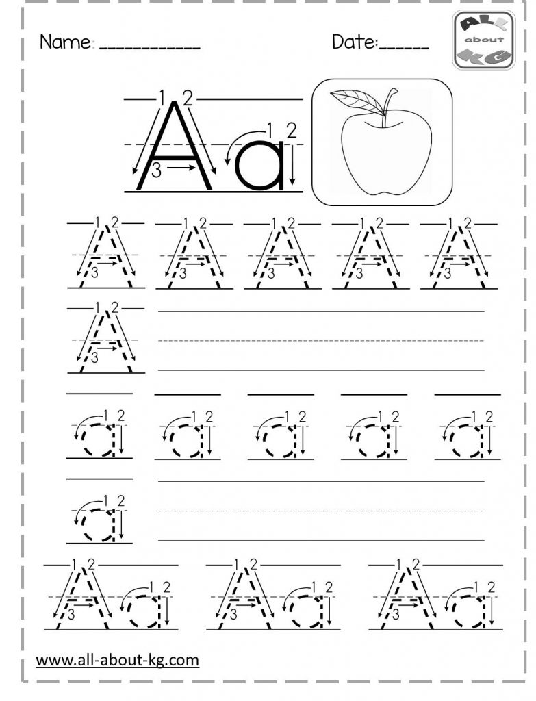 letter Aa - All about kg